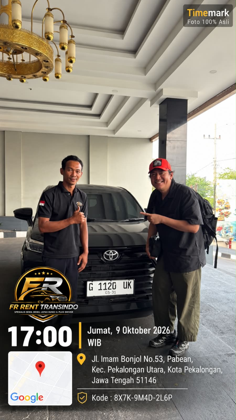 Layanan mobil dengan driver